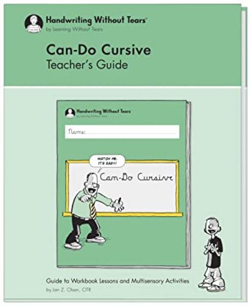 HWT: CAN-DO CURSIVE TEACHER'S GUIDE