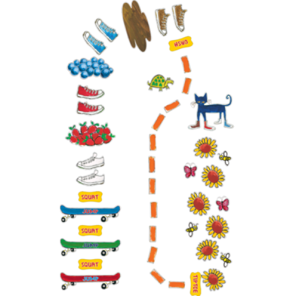 SENSORY PATH: PETE THE CAT MY GROOVY SHOES