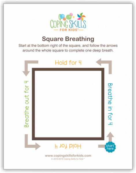 POSTER: SQUARE BREATHING