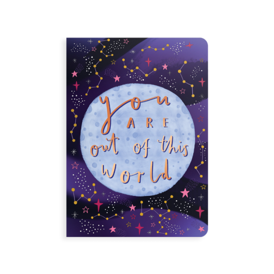 JOT-IT! NOTEBOOK YOU ARE OUT OF THIS WORLD