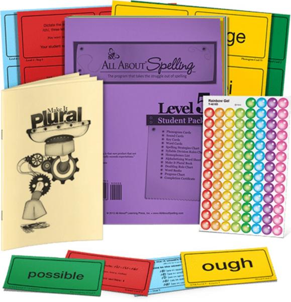 ALL ABOUT SPELLING LEVEL 5 KIT