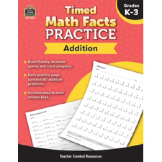 TIMED MATH FACTS PRACTICE: ADDITION