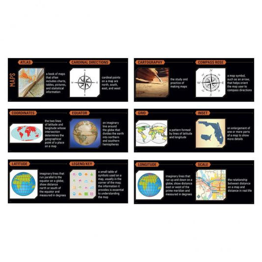 WHITEBOARD TOPPER: MAPS