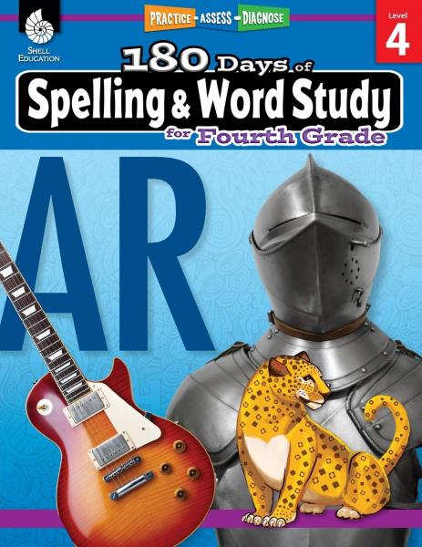 180 DAYS OF SPELLING & WORD STUDY FOR FOURTH GRADE
