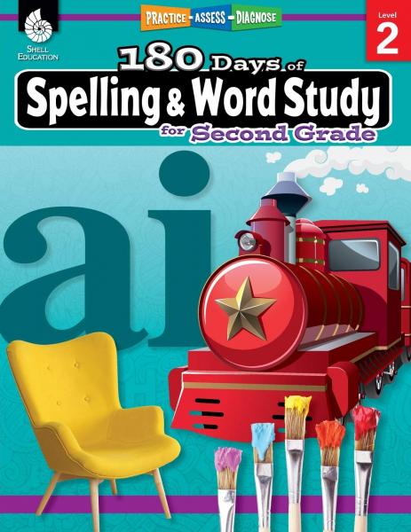 180 DAYS OF SPELLING & WORD STUDY FOR SECOND GRADE
