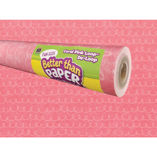 FUN SIZE BETTER THAN PAPER: CORAL PINK LOOP-DE-LOOP