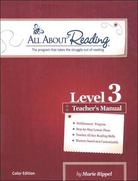 ALL ABOUT READING LEVEL 3 TEACHER'S MANUAL