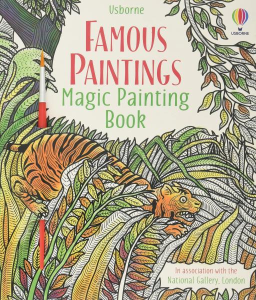 MAGIC PAINTING BOOK FAMOUS PAINTINGS