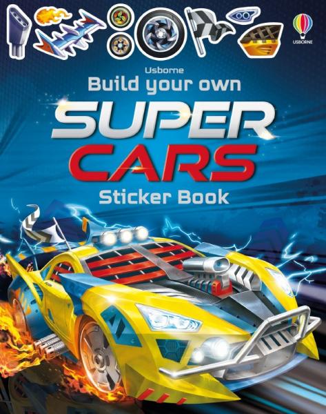 STICKER BOOK BUILD YOUR OWN SUPER CARS