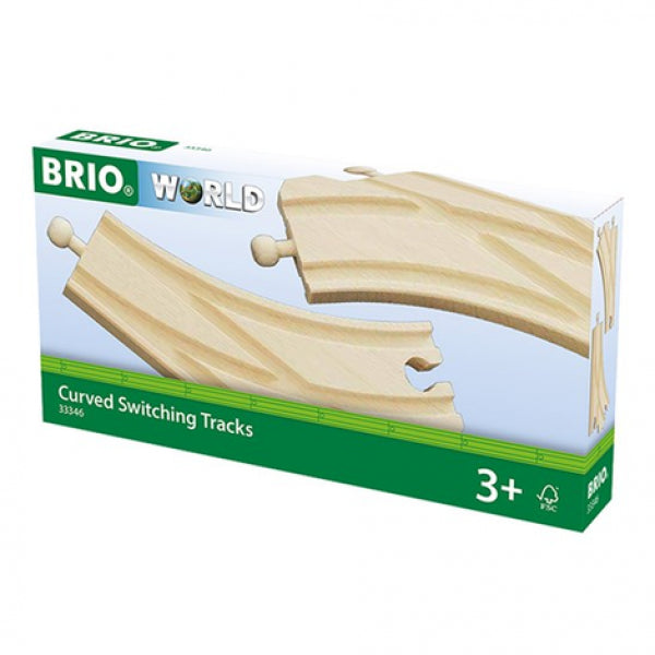 BRIO: CURVED SWITCHING TRACKS