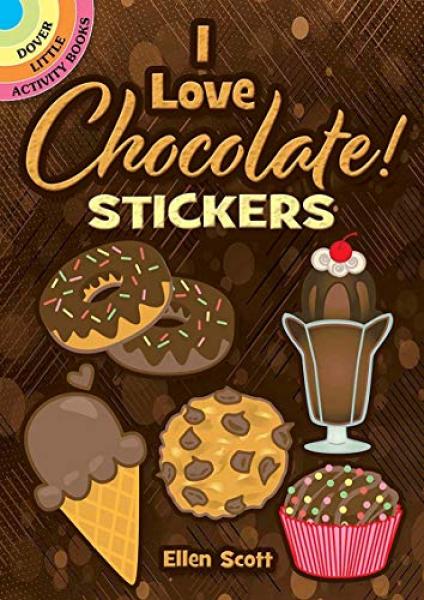 LITTLE ACTIVITY BOOK: I LOVE CHOCOLATE STICKERS