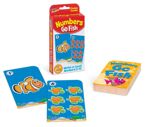 GAME CARDS: NUMBERS GO FISH