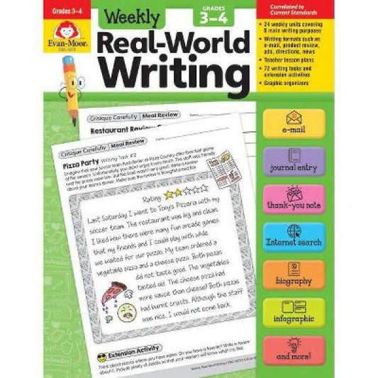 WEEKLY REAL-WORLD WRITING GRADES 3-4