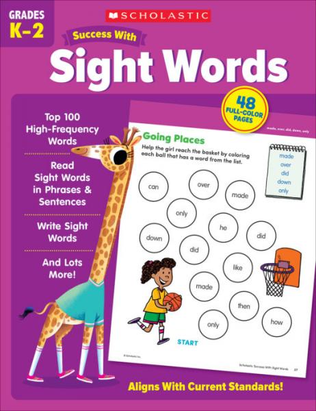 SUCCESS WITH SIGHT WORDS GRADES K-2