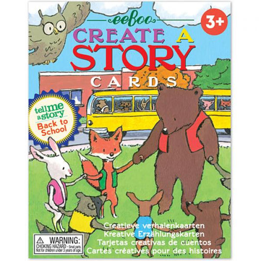CREATE A STORY CARDS BACK TO SCHOOL