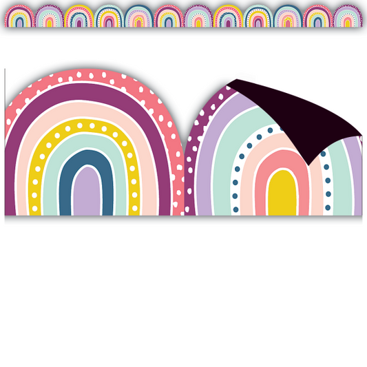 MAGNETIC BORDER: RAINBOWS OH HAPPY DAY