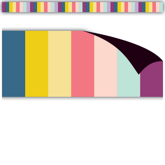 MAGNETIC BORDER: STRIPES OH HAPPY DAY