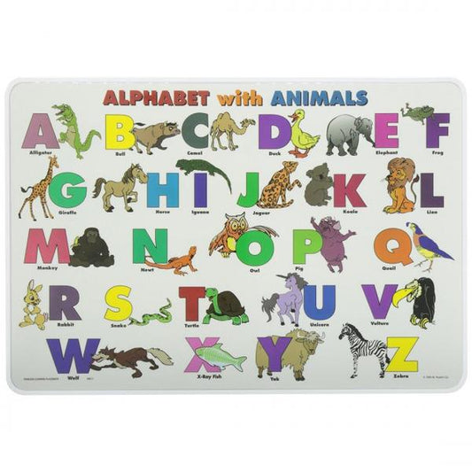 PLACEMAT: ALPHABET WITH ANIMALS