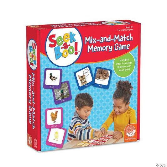 SEEK-A-BOO! MIX-AND MATCH MEMORY GAME