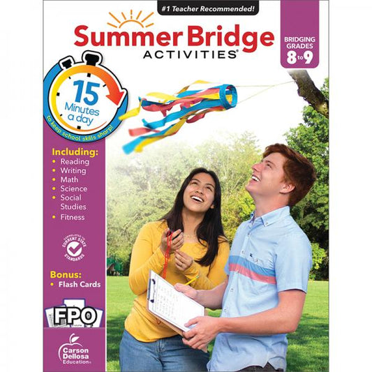 SUMMER BRIDGE ACTIVITIES GRADE 8-9
