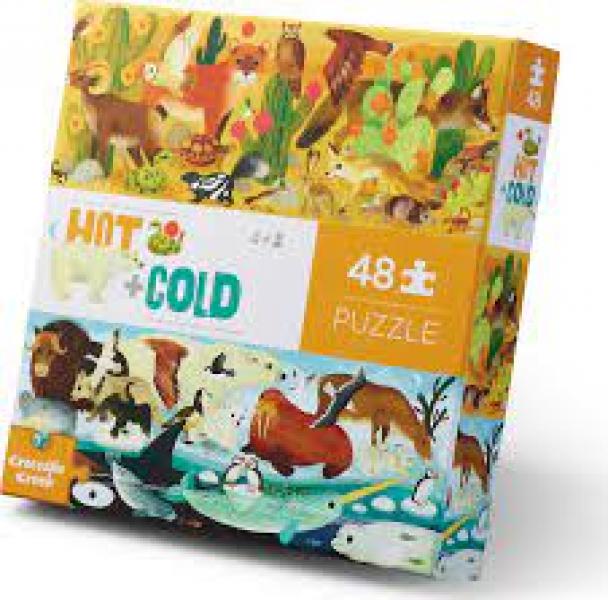PUZZLE: OPPOSITES HOT & COLD 48 PIECES