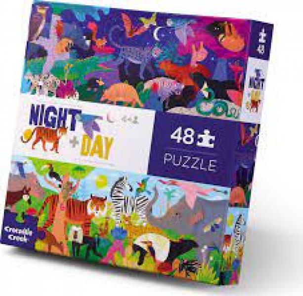 PUZZLE: OPPOSITES NIGHT & DAY 48 PIECES