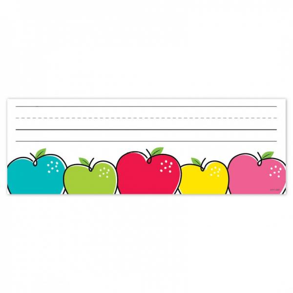 NAME PLATES: DOODLE APPLES