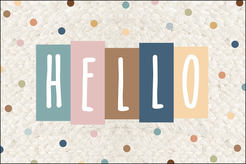 POSTCARDS: HELLO EVERYONE IS WELCOME