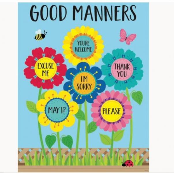 CHART: GOOD MANNERS