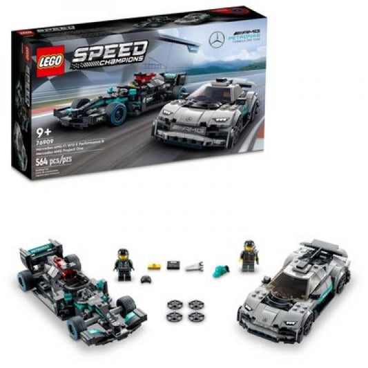 LEGO SPEED CHAMPIONS: MERCEDES AMG F1 W12 E PERFORMANCE & MERCEDES AMG PROJECT ONE