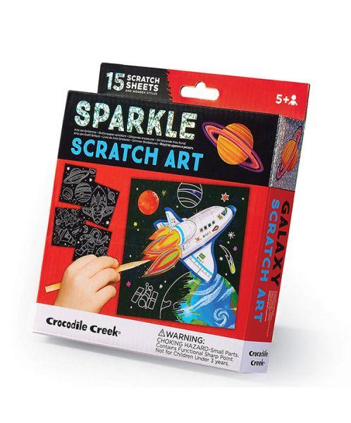 SPARKLE SCRATCH ART SPACE
