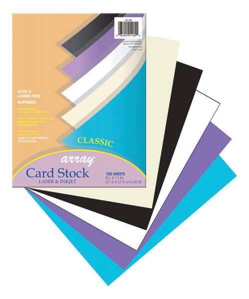 CARDSTOCK CLASSIC 100 SHEETS