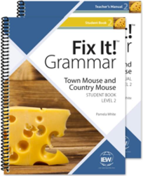 FIX IT! GRAMMAR: LEVEL 2 TOWN MOUSE AND COUNTRY MOUSE COMBO PACK