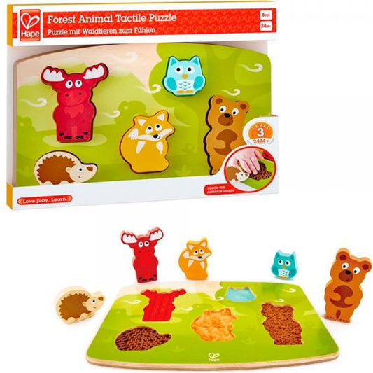 PUZZLE: FORST ANIMAL TACTILE