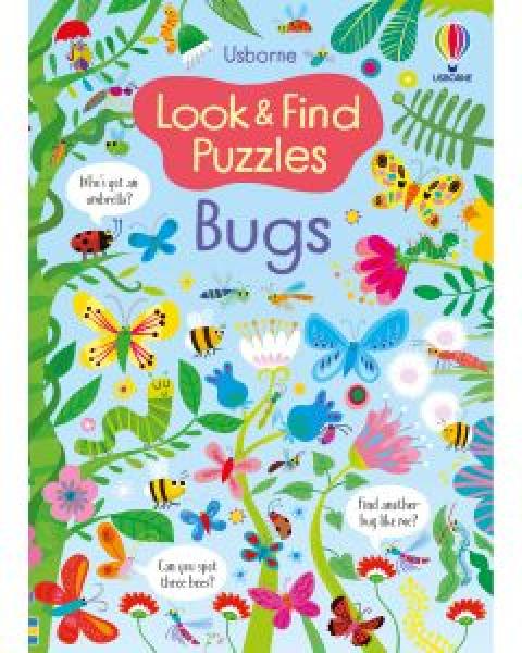 LOOK & FIND PUZZLES BUGS