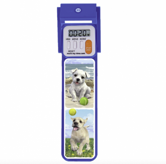 DIGITAL BOOKMARK: 3D WITH BOOKLIGHT PUPPIES