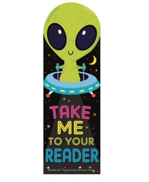 BOOKMARKS: GREEN APPLE SCENTED TAKE ME TO YOUR READER