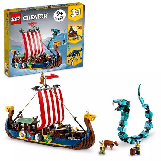 LEGO CREATOR: VIKING SHIP AND THE MIDGARD SERPENT