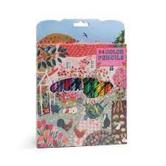 COLORED PENCILS: ENGLISH COTTAGE SET OF 24