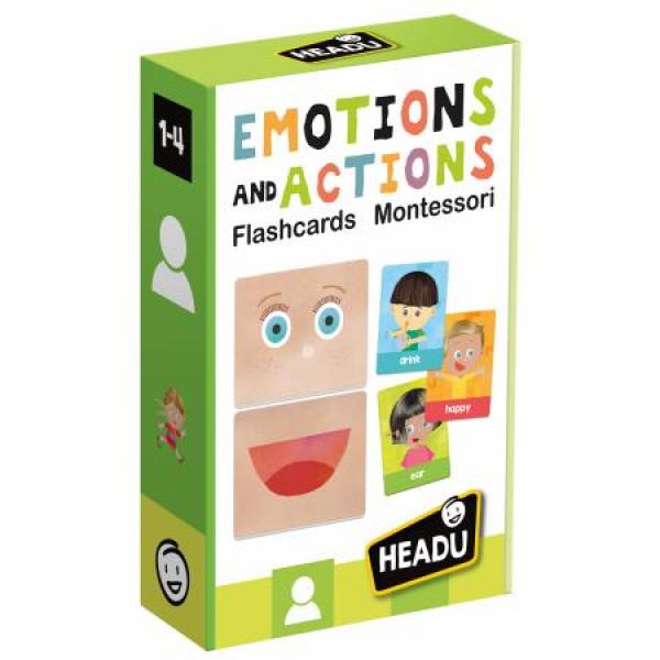 MONTESSORI FLASHCARDS: EMOTIONS AND ACTIONS