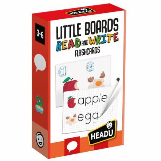 FLASHCARDS AND LITTLE BOARDS READ AND WRITE