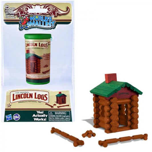 WORLD'S SMALLEST LINCOLN LOGS