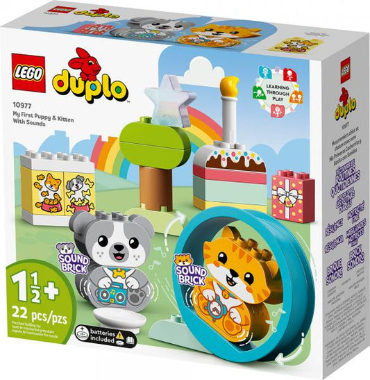 LEGO DUPLO: MY FIRST PUPPY & KITTEN WITH SOUNDS