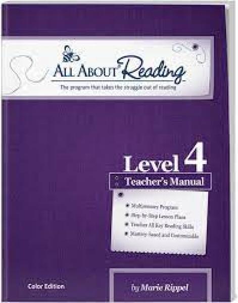 ALL ABOUT READING LEVEL 4 TEACHER'S MANUAL