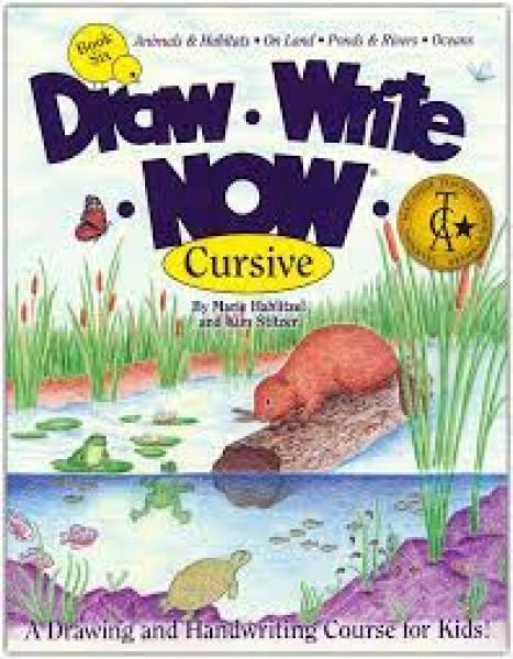 DRAW WRITE NOW CURSIVE BOOK 6