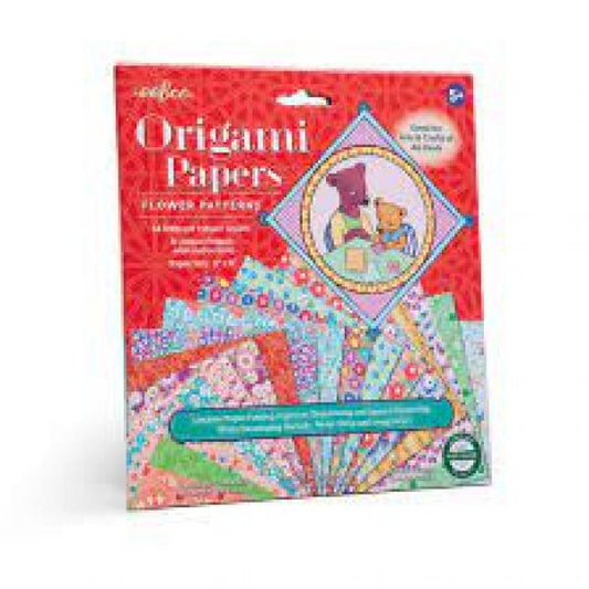ORIGAMI PAPERS FLOWER PATTERNS