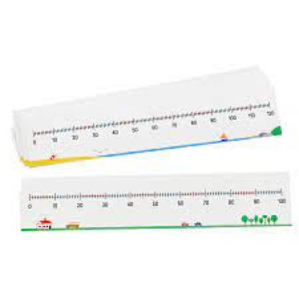 STUDENT NUMBER LINE 0-100/0-120 INDIVIDUAL