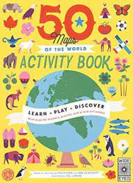 50 MAPS OF THE WORLD ACTIVITY BOOK