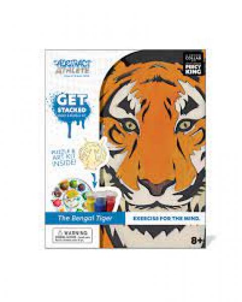GET STACKED PAINT & PUZZLE- BENGAL TIGER