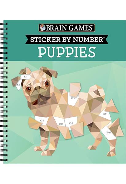STICKER BY NUMBER PUPPIES